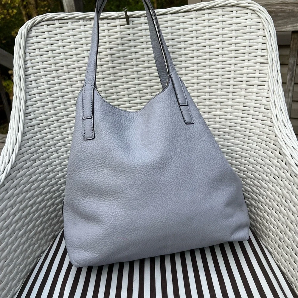 Henri Bendel Daria Tote in Light Grey - Picture 5 of 12